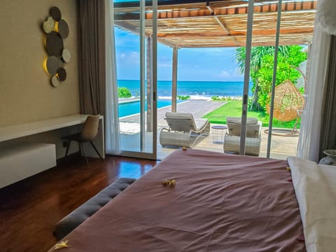Natural landscape, Bedroom, Sea view