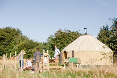 Yurtshire Fountains - Wensley Yurt Nature lodge in Borough of Harrogate