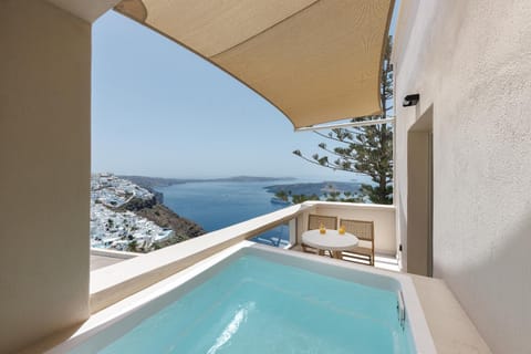 Day, Natural landscape, Hot Tub, Balcony/Terrace, Sea view