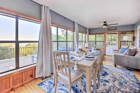 Lake-View Home with Deck and Gas Grill in Bernice! House in Ozark Mountains