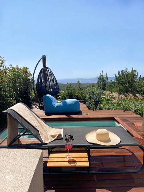 Natural landscape, Hot Tub, Hot Tub, sunbed