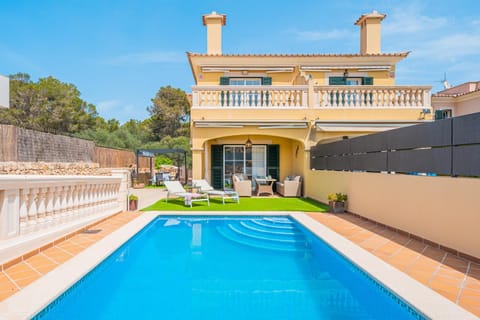 Property building, Living room, Swimming pool