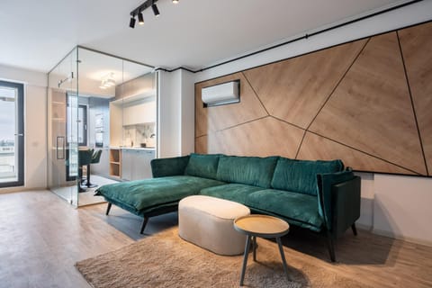 Living room, air conditioner