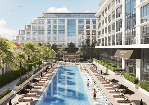 Property building, Day, People, Pool view, Swimming pool, group of guests, sunbed