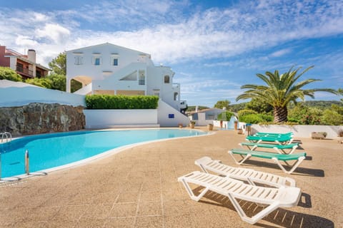 Property building, Living room, Swimming pool