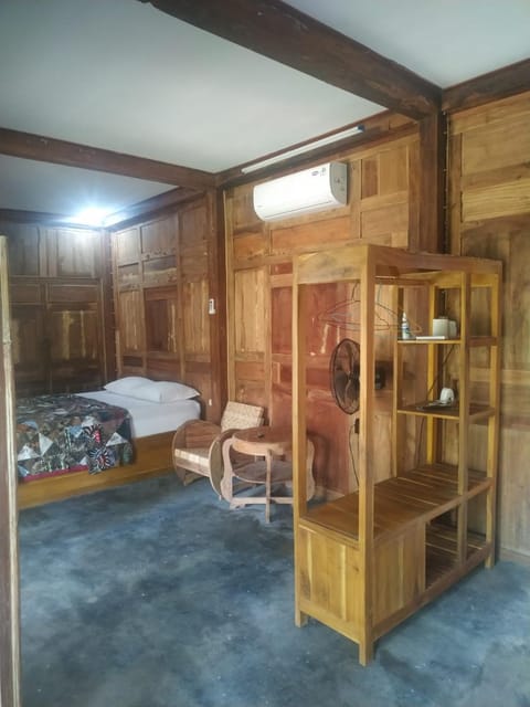 Property building, Seating area, Bedroom