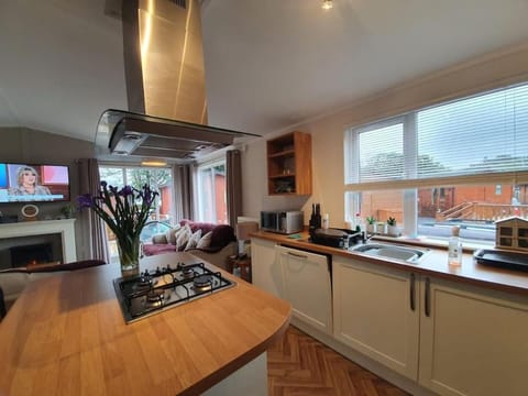 Jaw-Dropping Lodge with Hot Tub on Lake Windermere House in England