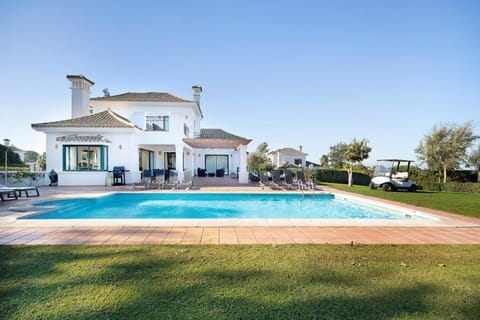 Property building, Living room, Swimming pool