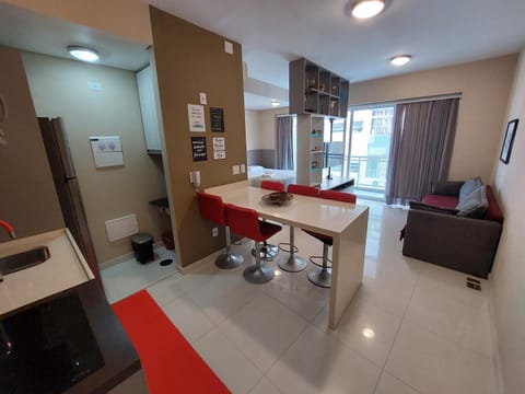Kitchen or kitchenette, Living room, Bedroom