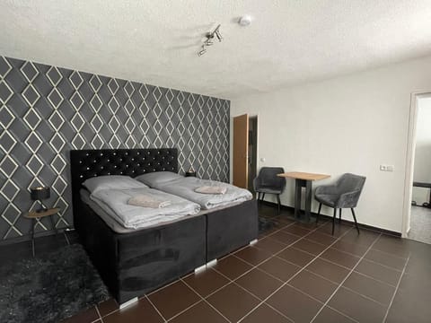 Bed, Living room, Bedroom