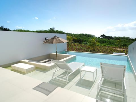 Patio, View (from property/room), Balcony/Terrace, Pool view, Swimming pool, sunbed