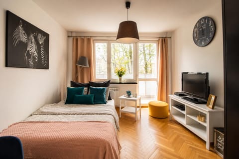 Communal lounge/ TV room, Bed, TV and multimedia, Living room, Photo of the whole room, Seating area, Evening entertainment, Bedroom