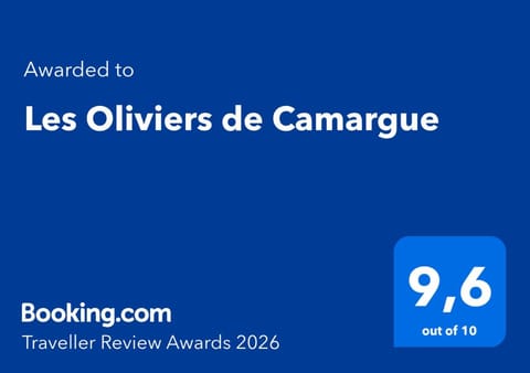 Les Oliviers de Camargue Chalet in Arles