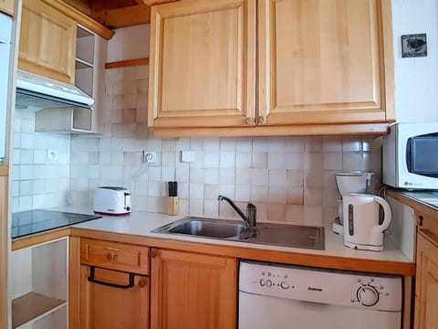 Duplex skis aux pieds 8 pers avec balcon - FR-1-344-729 Apartment in Les Allues