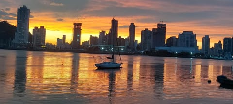 River view, Sunset