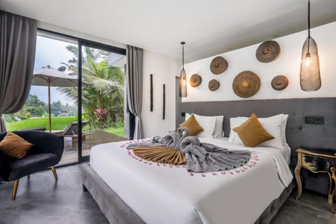 Bed, View (from property/room), Bedroom, internet, air conditioner