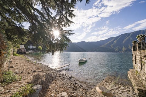 Natural landscape, Beach, Lake view