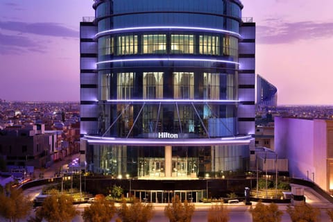 Property building, Night, City view