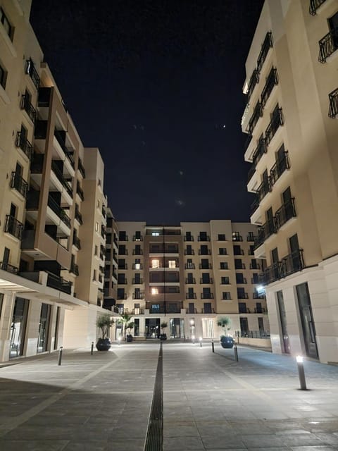 Property building, Night, Neighbourhood