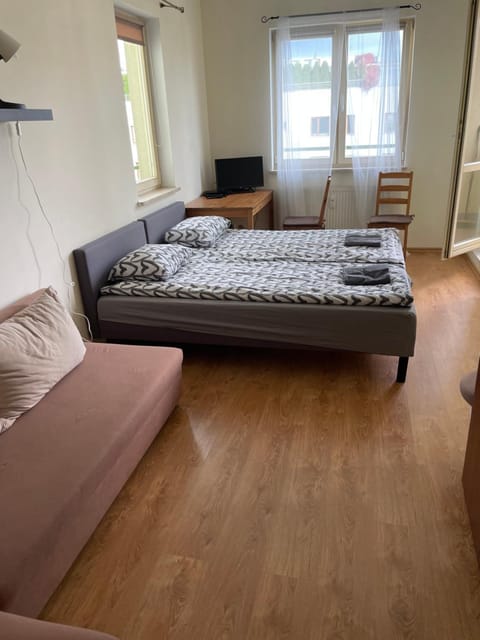 Bed, Living room, Photo of the whole room, Bedroom
