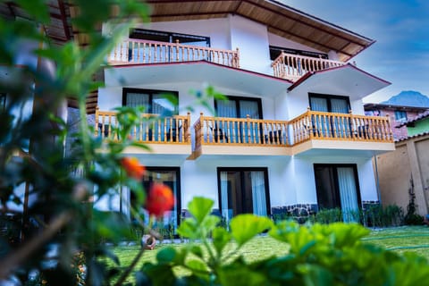 Property building, Garden view
