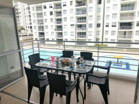 Day, Seating area, Dining area, Pool view, Swimming pool