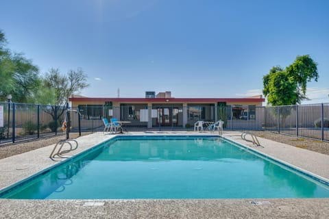 Golf, Shop, Hike! Youngtown Hideaway with Pool Apartment in Youngtown