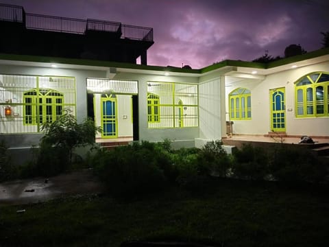 Property building, Garden view