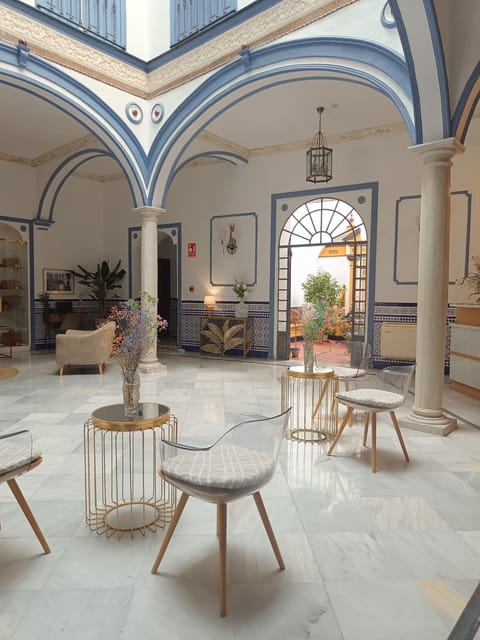 Patio, Living room, Inner courtyard view