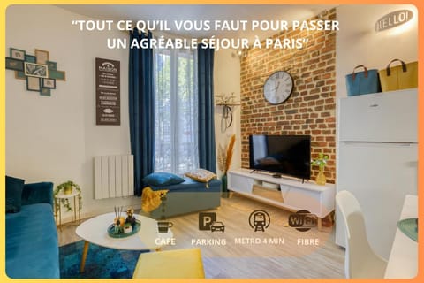 Escale à Paris Metro & Parking Apartment in Île-de-France