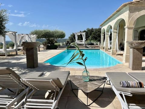 Day, Pool view, Swimming pool, sunbed