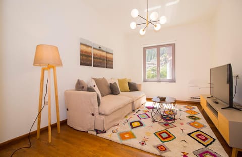 Living room, air conditioner
