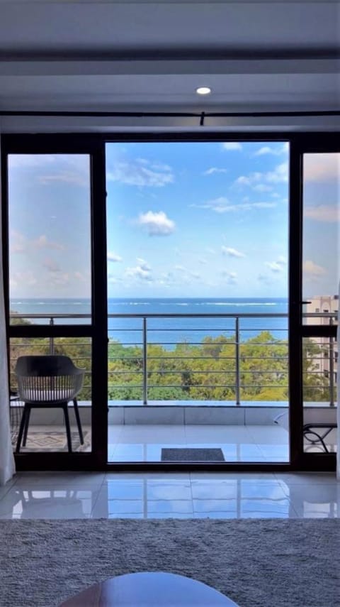 View (from property/room), Living room, Sea view