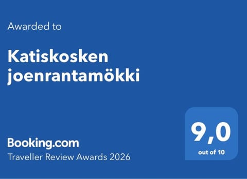 Katiskosken joenrantamökki Villa in Finland