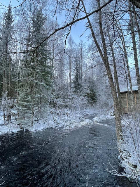 Katiskosken joenrantamökki Villa in Finland