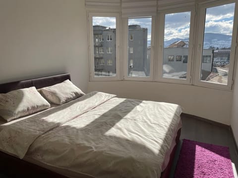 Bed, Natural landscape, Photo of the whole room, Bedroom