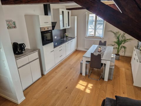 Kitchen or kitchenette, Living room, Seating area, Dining area, dishwasher, minibar, pet friendly, stove
