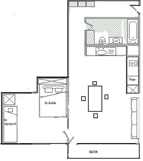Résidence Le Serro Torre - 2 Pièces 5 pers - LE CERRO TORRE - 032CT- PLAGNE CENTRE MAE-6074 Apartment in Mâcot-la-Plagne