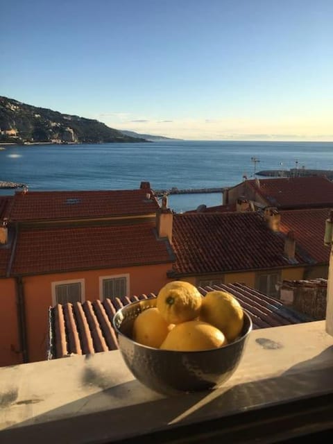 Duplex vue mer 50m de la plage des Sablettes Apartment in Menton