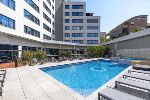 Garden, Swimming pool, sunbed