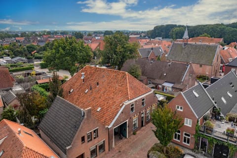 Property building, Day, Neighbourhood, Natural landscape, Bird's eye view, City view, Street view