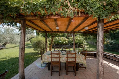 Patio, Seating area, Dining area, Garden view