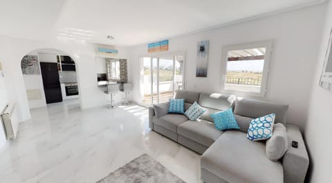 Kitchen or kitchenette, Living room, Seating area