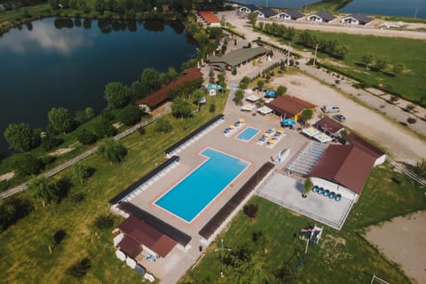Day, Natural landscape, Bird's eye view, Lake view, Swimming pool