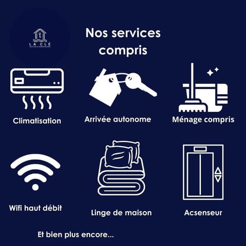 La Clé Clim, Wifi, Vue Port et Balcon Apartment in Toulon