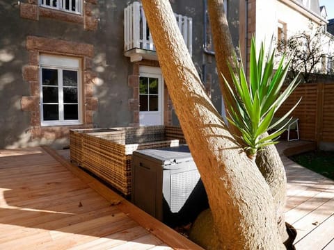 Property building, Garden view