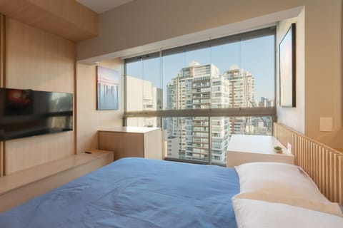 Bed, View (from property/room), Bedroom