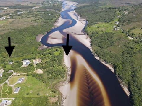 John the mills cottage spaHot tub private beach House in County Donegal