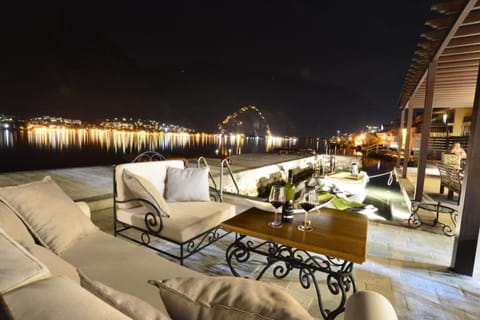 Patio, Night, Natural landscape, View (from property/room), Balcony/Terrace, Seating area