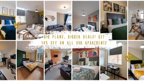 Great offers on Long Stays!! LaLuNa Apartments Apartment in Gateshead